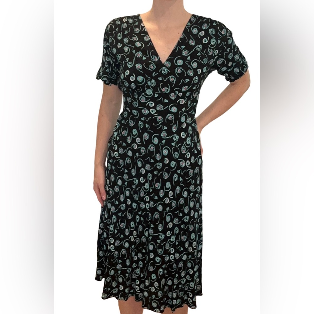Diane Von Furstenberg V-neck Midi Dress